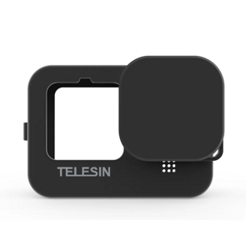 Silikonowa obudowa Telesin do GoPro Hero 12 / 11 / 10 / 9 (czarna) GP-HER-041-BK