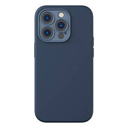 Zestaw ochronny Baseus Liquid Silica etui magnetyczne i szkło hartowane do iPhone 14 Pro Max (niebieski)