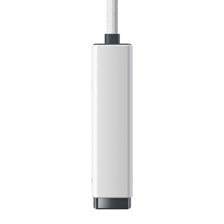 Adapter sieciowy Baseus Lite Series USB-C do RJ45, 100Mbps (biały)