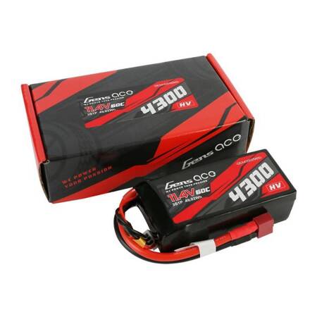 Akumulator Gens Ace 4300mAh 11.4V 60C 3S1P T-Plug