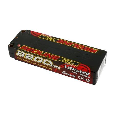 Akumulator Gens Ace Redline 8200mAh 7,6V 130C 2S1P HardCase HV