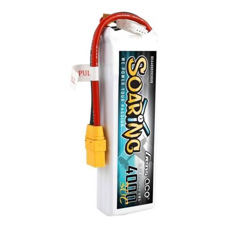 Akumulator Gens Ace Soaring 4000mAh 11.1V 30C 3S1P XT90