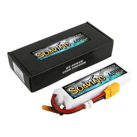 Akumulator Gens Ace Soaring 4000mAh 11.1V 30C 3S1P XT90