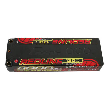 Akumulator Gens ace Redline Series 6000mAh 7.6V 130C 2S2P HardCase 57# HV Lipo