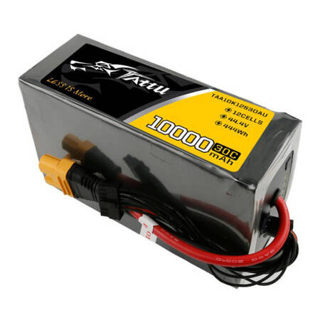 Akumulator Tattu 10000mAh 44.4V 30C 12S1P Lipo Pack z konektorem AS150U