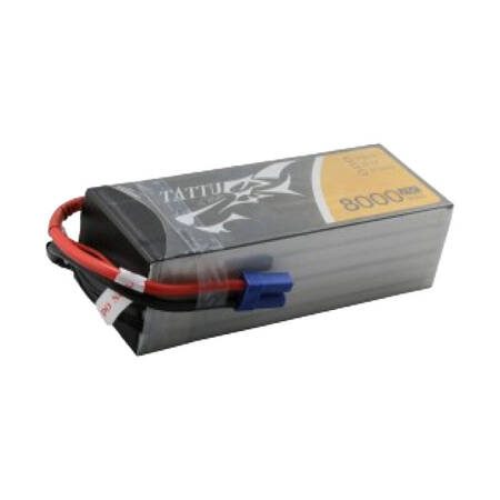 Akumulator Tattu 8000mAh 22.2V 25C 6S1P Lipo z konektorem EC5