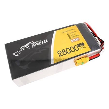 Akumulator Tattu NMC 28000mAh 22.2V 5C 6S1P Lipo Pack z konektorem XT90-S