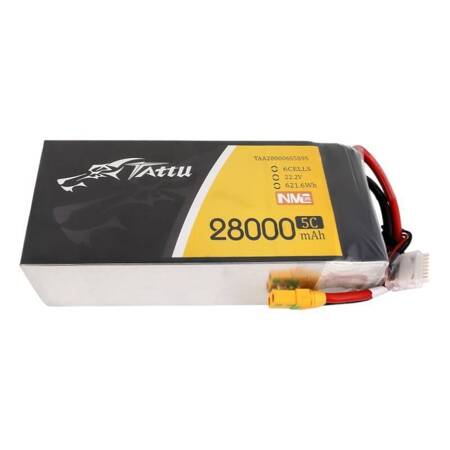 Akumulator Tattu NMC 28000mAh 22.2V 5C 6S1P Lipo Pack z konektorem XT90-S