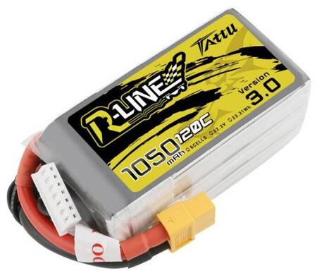 Akumulator Tattu R-Line 1050mAh 120C 22.2V 6S1P XT60