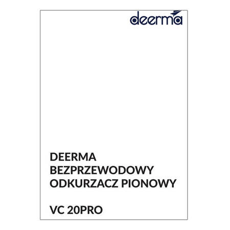 Bezprzewodowy odkurzacz pionowy Deerma VC20 Pro