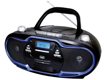 Boombox Trevi CMP574 CD MP3 kaseta blue