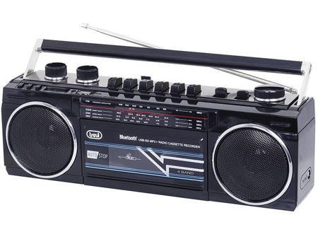 Boombox Trevi RR501 kaseta/BL/USB/SD black