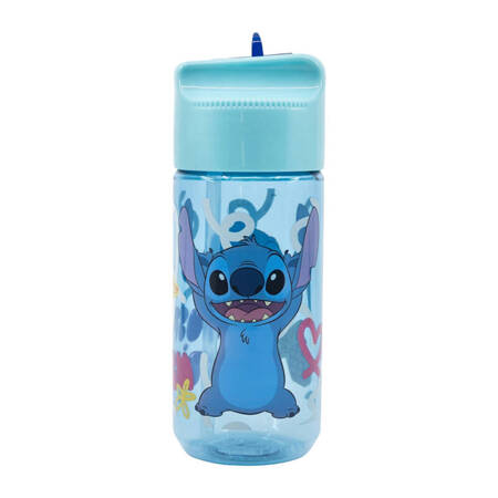 Butelka z ustnikiem / Bidon STOR 75036 430 ml Lilo i Stitch  (niebieska)