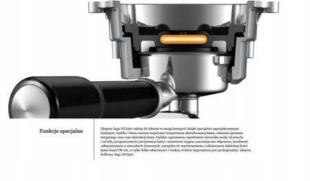 Ekspres kolbowy SAGE BES920BSS Dual Boiler +Młynek