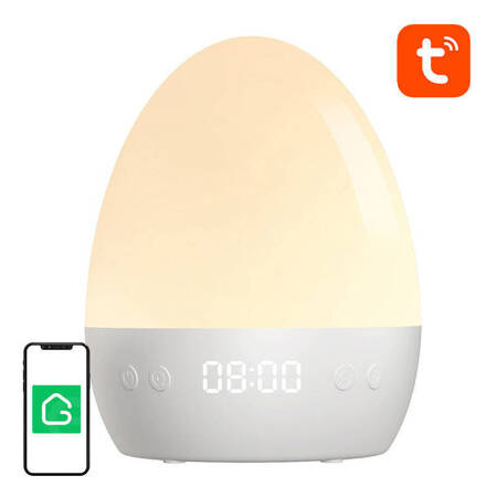 Inteligentna lampka nocna WiFi NiteBird LB2 z głośnikiem Tuya