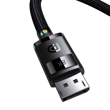 Kabel DP 8K do DP 8K Baseus High Definition 5m (czarny)