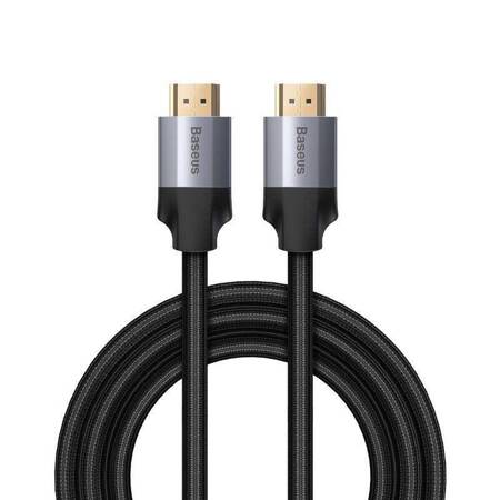 Kabel HDMI 2.0 Baseus Enjoyment Series, 4K, 3D, 2m (czarno-szary)