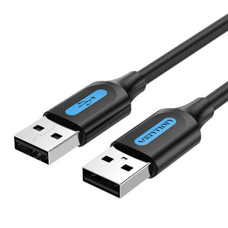 Kabel USB 2.0 Vention COJBC 2A 0,25m czarny PVC