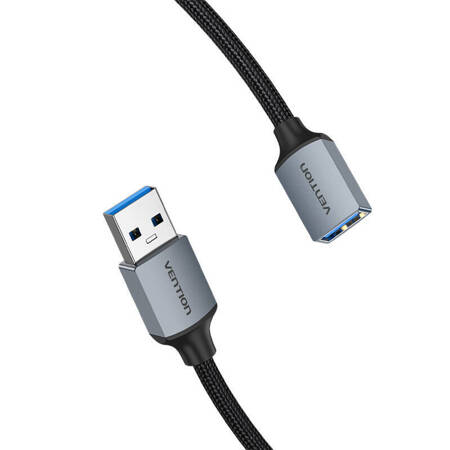 Kabel USB 3.0 męski do żeński Vention CBLHH 2m (czarny)