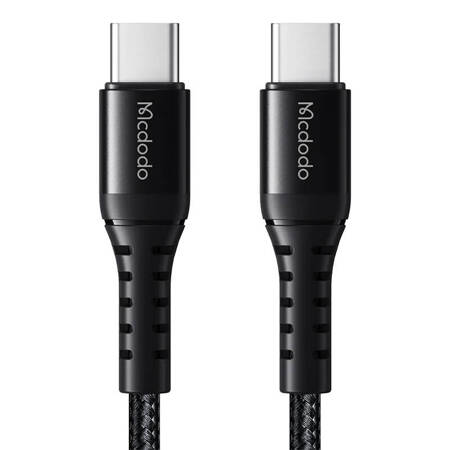 Kabel USB-C do USB-C Mcdodo CA-5640, 60W, 0.2m (czarny)