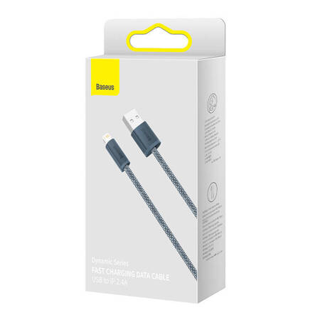 Kabel USB do Lightning Baseus Dynamic Series, 2.4A, 1m (szary)