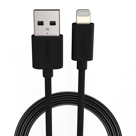 Kabel USB do Lightning Duracell 2m (czarny)