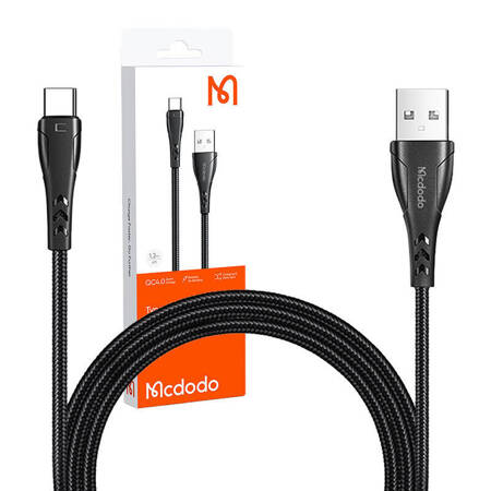 Kabel USB do USB-C, Mcdodo CA-7461, 1.2m (czarny)