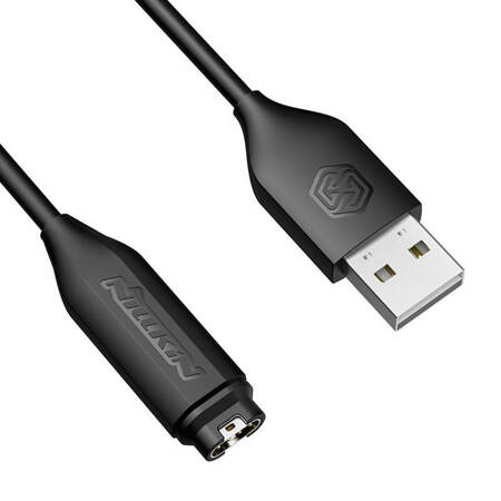 Kabel USB do ładowania zegarka Garmin Nillkin (czarny)