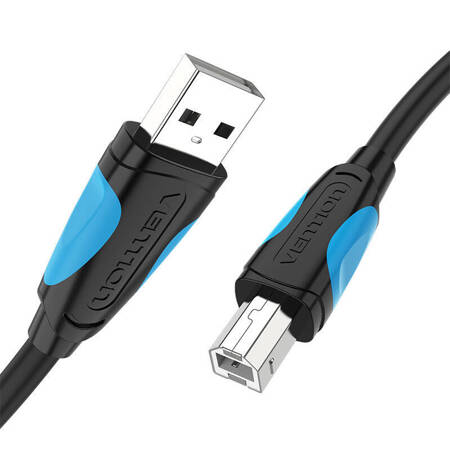 Kabel do drukarki USB 2.0 A do USB-B Vention VAS-A16-B1000 10m Czarny