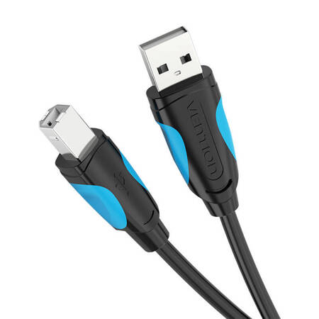 Kabel do drukarki USB 2.0 A do USB-B Vention VAS-A16-B500 5m czarny