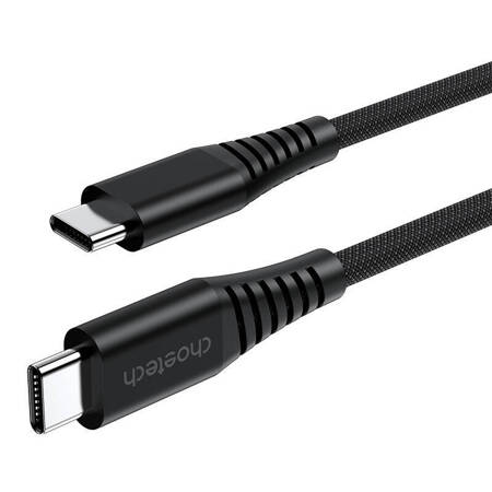 Kabel magnetyczny USB-C do USB-C Choetech XCC-1051, PD 240W 1.8m (czarny)