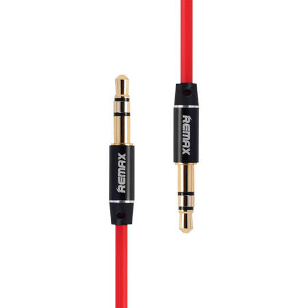 Kabel mini jack 3,5mm AUX Remax RL-L1001m (czerwony)