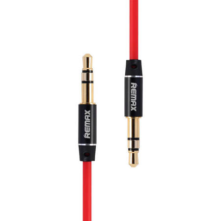 Kabel mini jack 3,5mm AUX Remax RL-L200 2 m (czerwony)