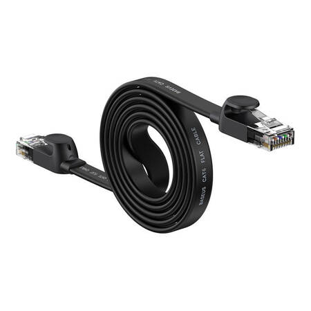 Kabel sieciowy Baseus Ethernet RJ45, 1Gbps, 1.5m (czarny)