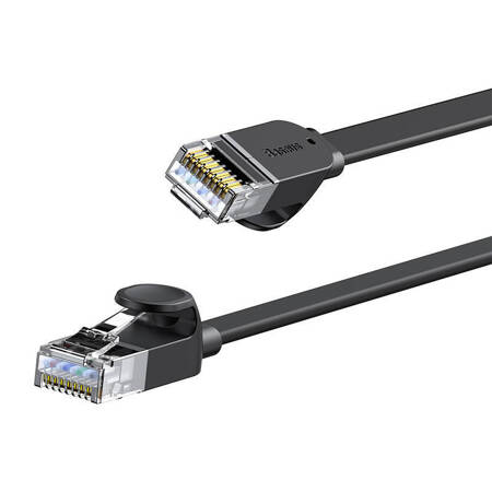 Kabel sieciowy Baseus Ethernet RJ45, 1Gbps, 1.5m (czarny)