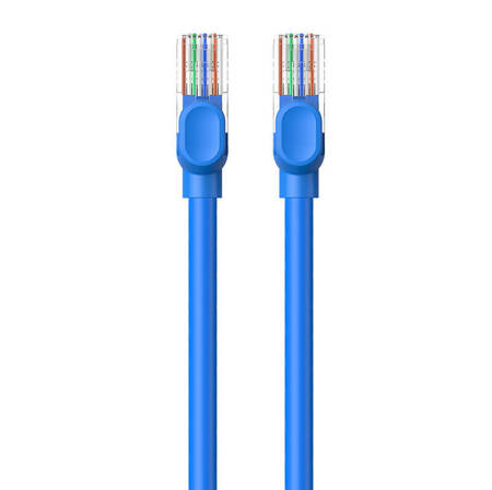 Kabel sieciowy Baseus Ethernet RJ45, Cat.6, 0,5m (niebieski)