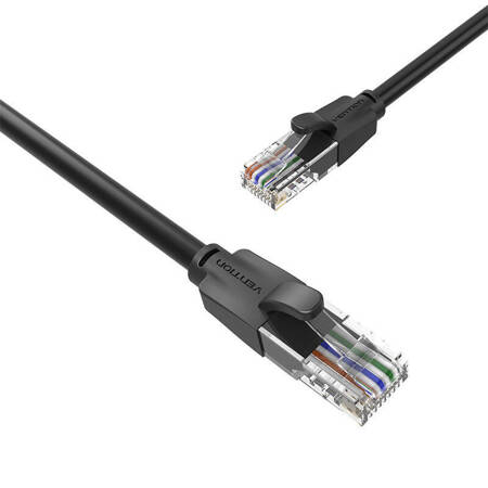 Kabel sieciowy UTP CAT6 Vention IBEBS RJ45 Ethernet 1000Mbps 25m czarny