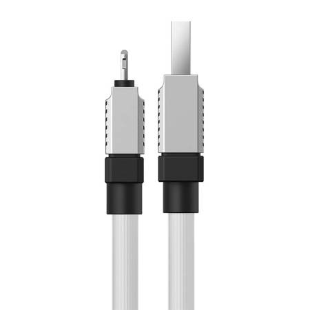 Kabel szybko ładujący Baseus USB-A do Lightning CoolPlay Series 2.4A 1m (biały)