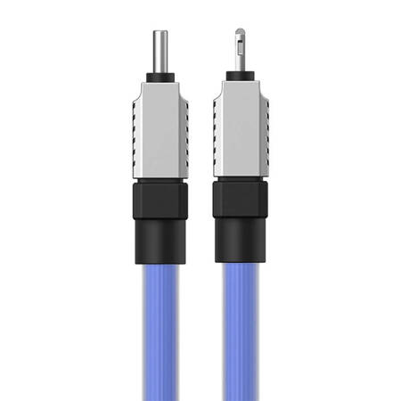 Kabel szybko ładujący Baseus USB-C do Lightning CoolPlay Series 20W 1m (fioletowy)