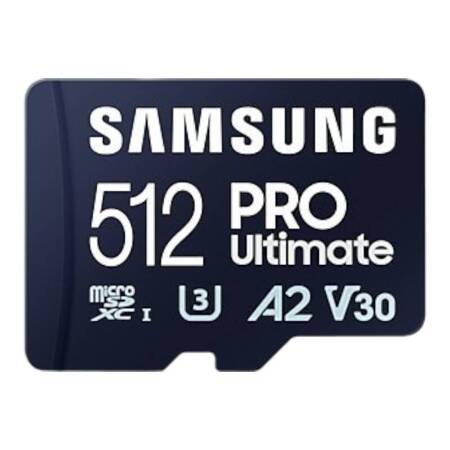 Karta pamięci Samsung 512 GB microSDXC PRO Ultimate 200 MB/s UHS-I/U3 (MB-MY512SB/WW)