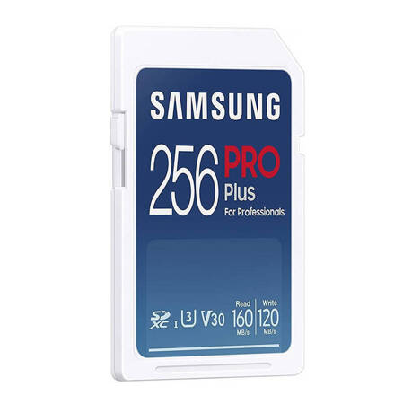 Karta pamięci Samsung PRO Plus 2021 SDXC 256 GB Class 10 UHS-I/U3 V30 (MB-SD256KB/WW)