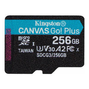 Karta pamięci microSD 256GB Kingston Canvas Go Plus