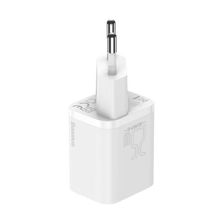 Ładowarka sieciowa Baseus Super Si Quick Charger 1C 25W (biała)