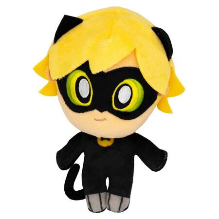 MIRACULOUS: BIEDRONKA I CZARNY KOT Chibi Cat Noir, pluszak