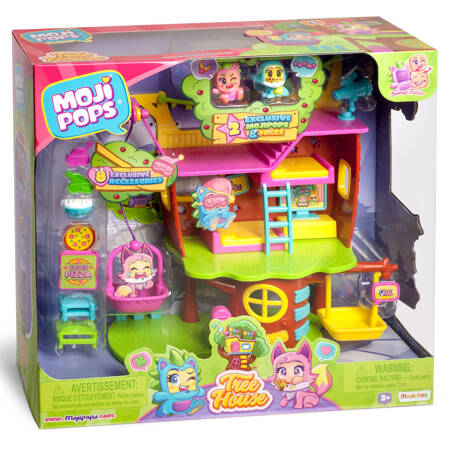 MOJIPOPS Tree House Playset, figurki