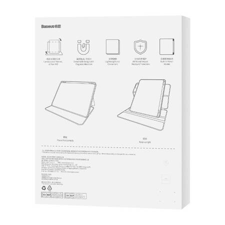 Magnetyczna Etui ochronne do Ipad 10 10.9" Baseus Minimalist (niebieski)