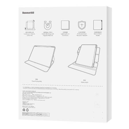 Magnetyczna Etui ochronne do Ipad 10.2" Baseus Minimalist (czarne)