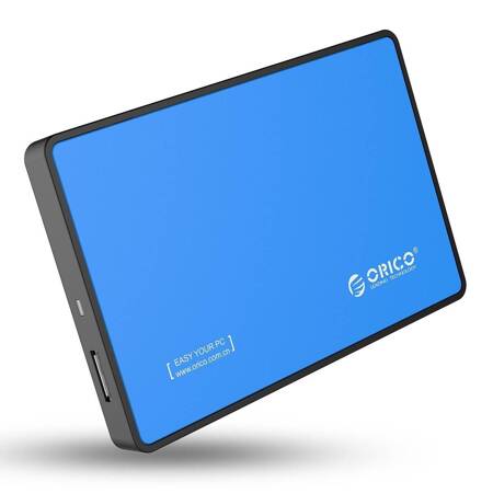 Obudowa zewnętrzna dysku Orico SSD/HDD 2.5" SATA III (niebieska)