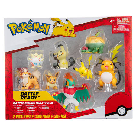 POKEMON Figurki Bitewne 8 pak Seria 9, figurka