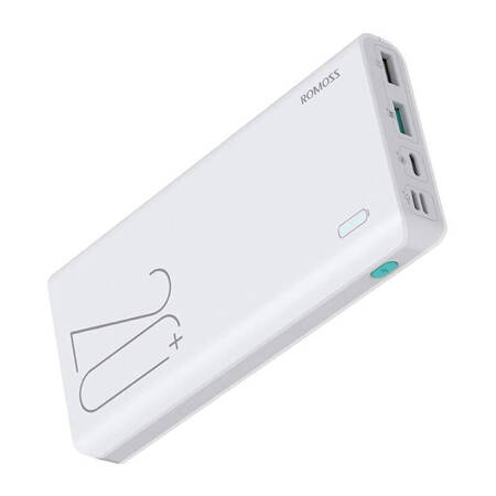 Powerbank Romoss Sense 6+ 20000mAh (biały)